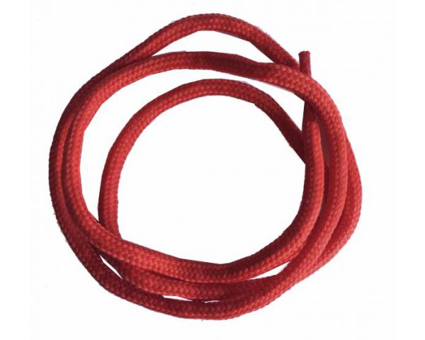 Cordón redondo normal rojo